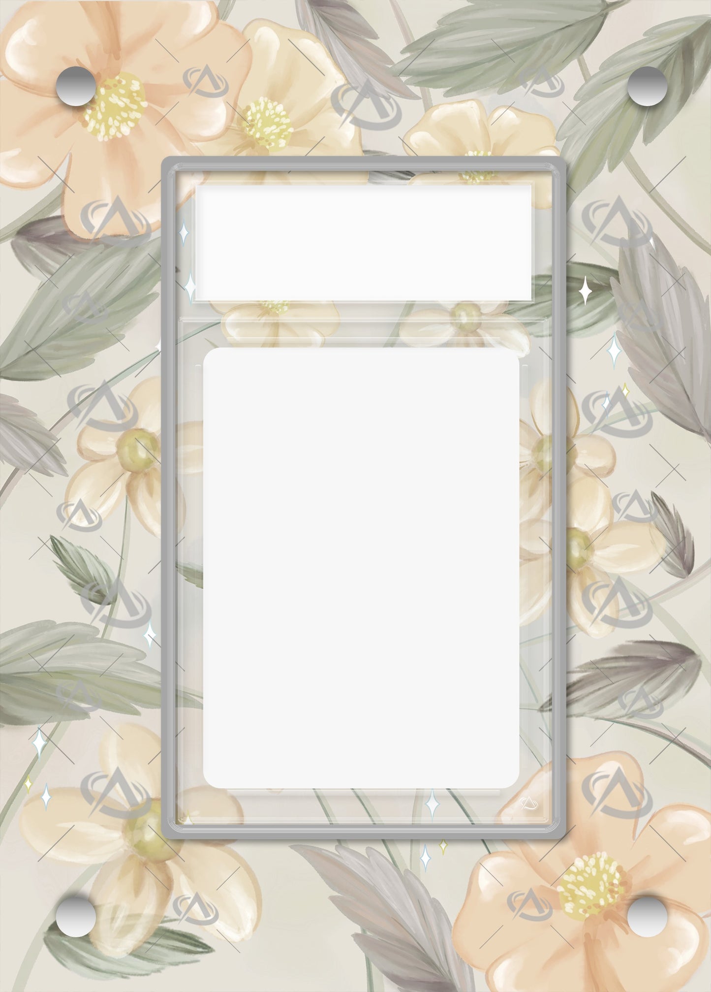 Cadre Evoli SAR 8.5 "Fleurs" Premium Impression UV