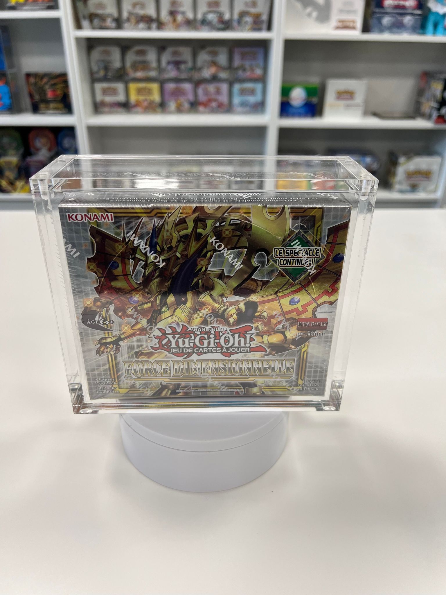 Boîte de protection pour Display Yu-Gi-Oh!